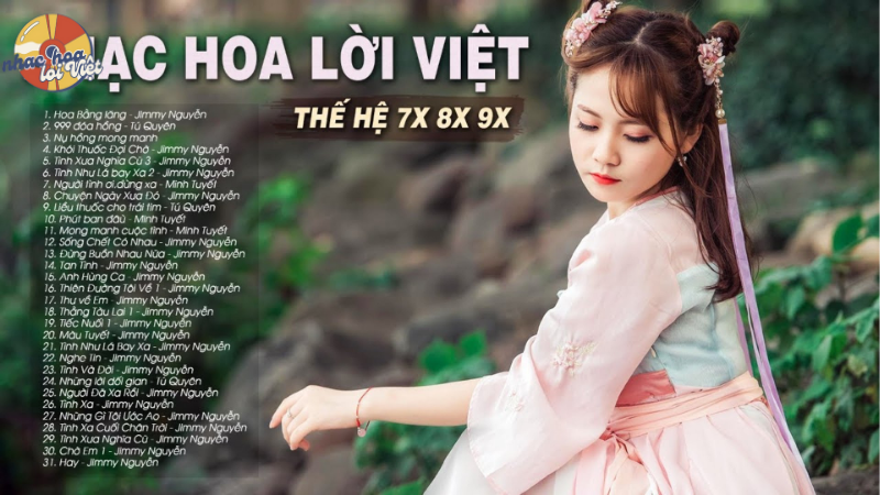 nhạc hoa lời việt hay nhất hiện nay