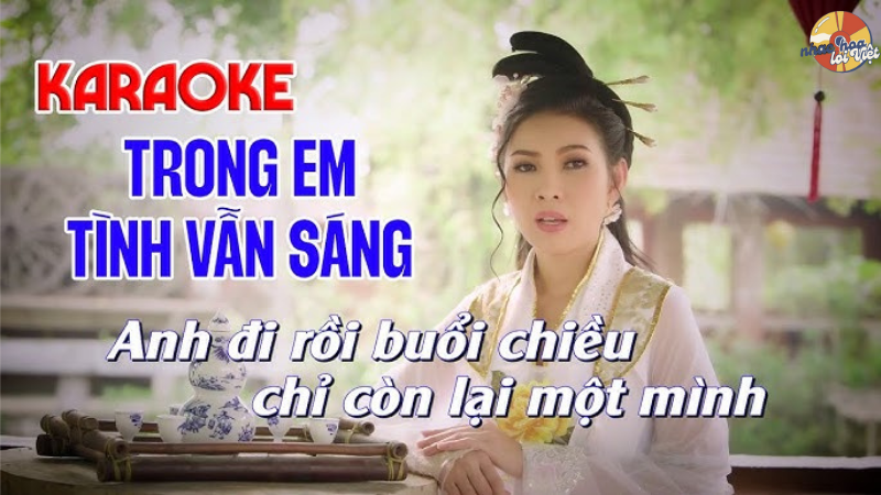 karaoke nhạc hoa lời việt tone nữ